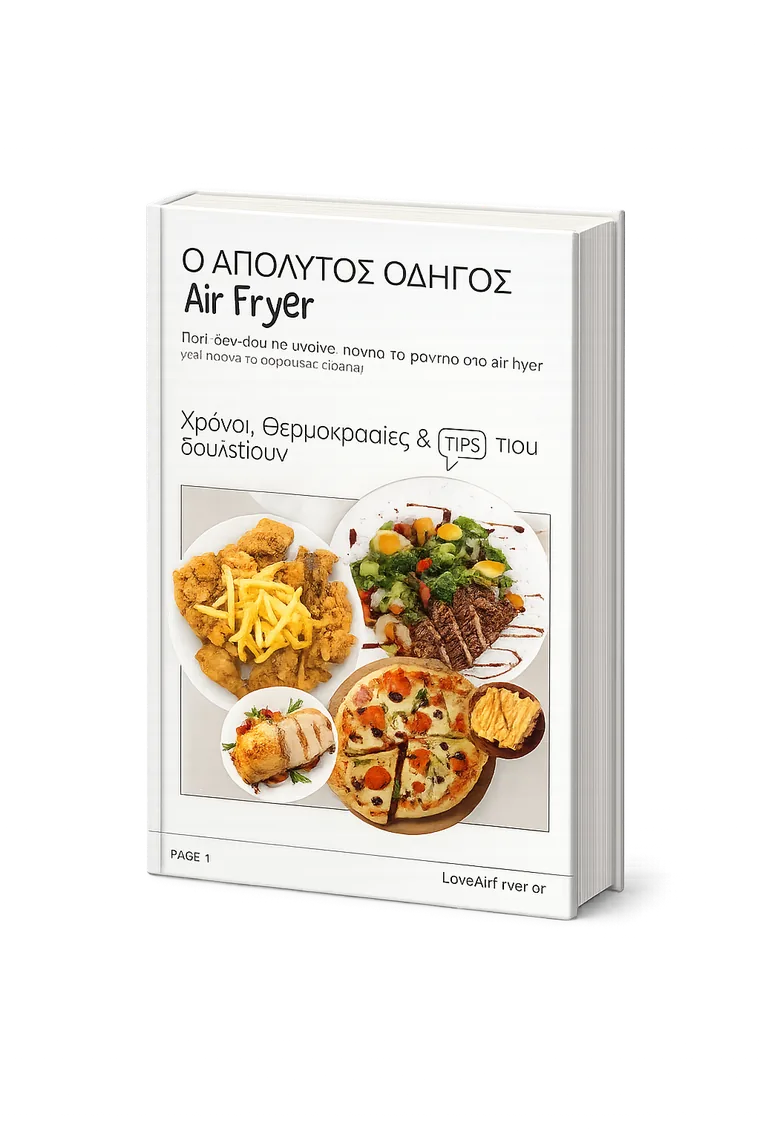 Ο απόλυτος οδηγός Air Fryer — δωρεάν e-book